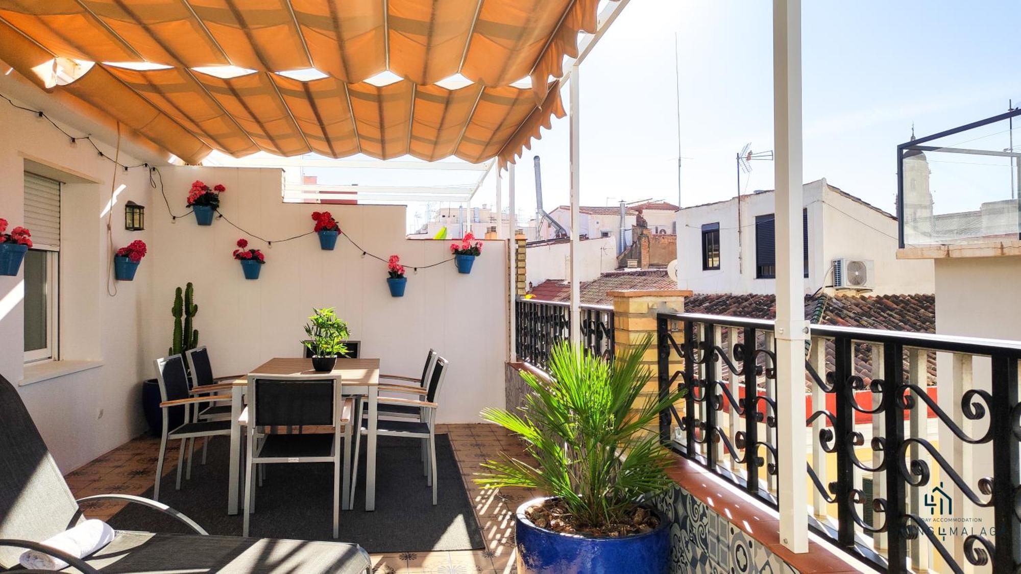 Living4Malaga Sun&Terrace Penthouse Leilighet Eksteriør bilde