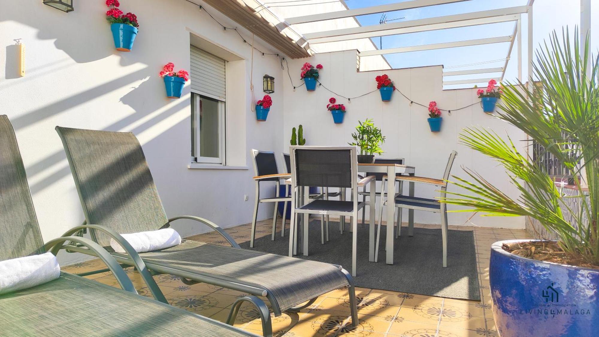 Living4Malaga Sun&Terrace Penthouse Leilighet Eksteriør bilde